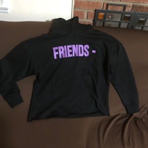 Vlone friends hoodie purple new authentic size L